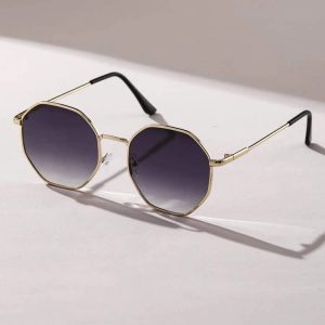 Geometric Frame Fashion Glasses
