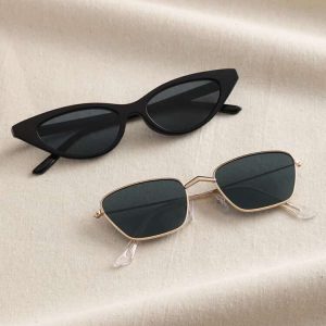 Two Pairs Cat Eye Sunglasses